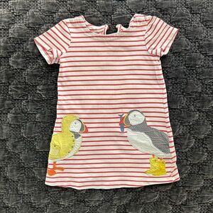 Mini Boden Puffin Tunic Dress, 4-5Y